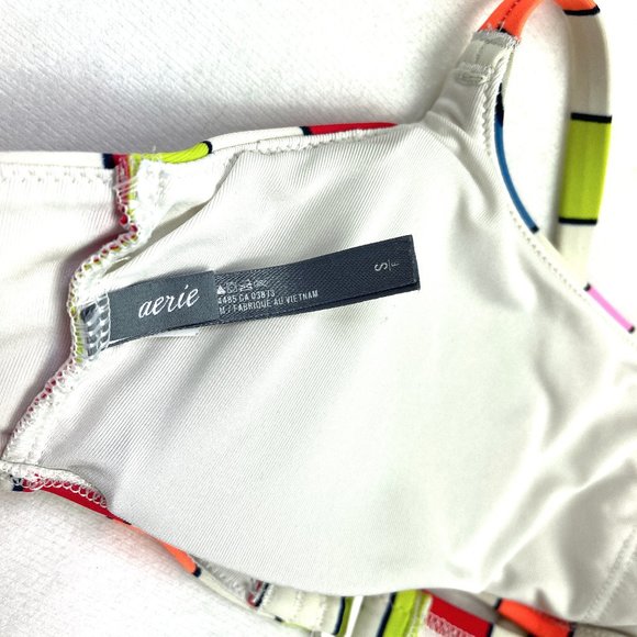 •Aerie• Striped Bikini Set S - Picture 8 of 10